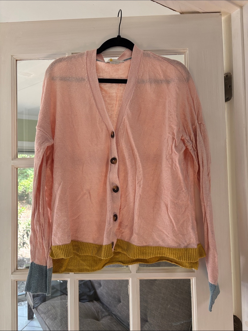 Boden Color block cardigan